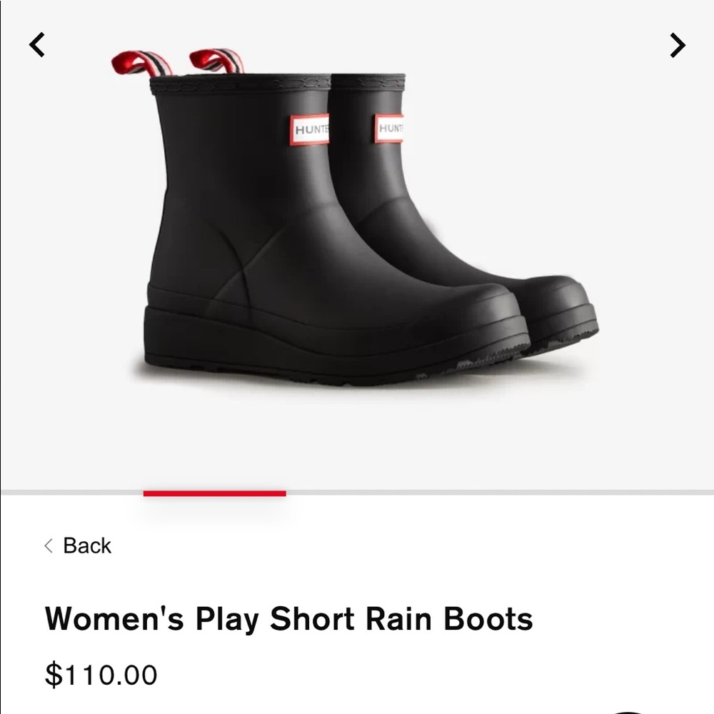 Women’s Original Play Boot Short Hunter Rain Boots